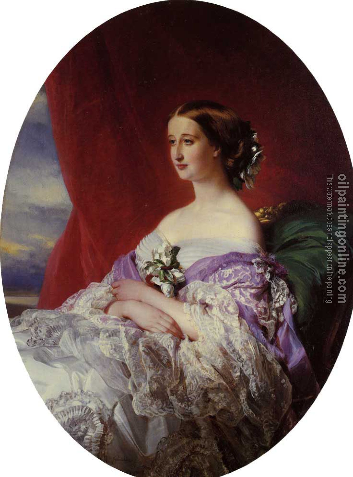Winterhalter, Franz Xavier - The Empress Eugenie